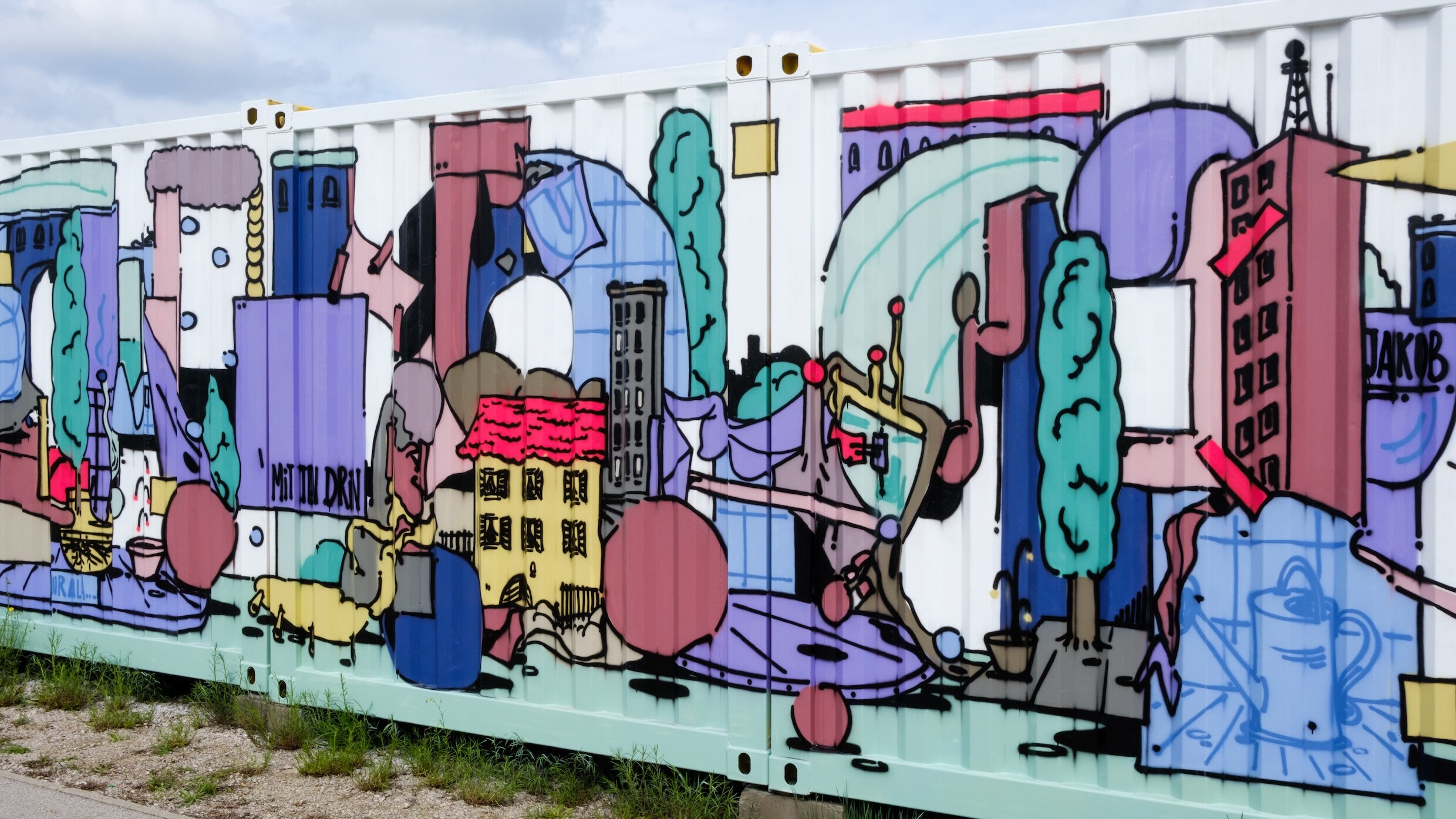 Graffiti Jakob der Bruder & muralia.at © Marlene Nemeth und muralia.at – street art agency